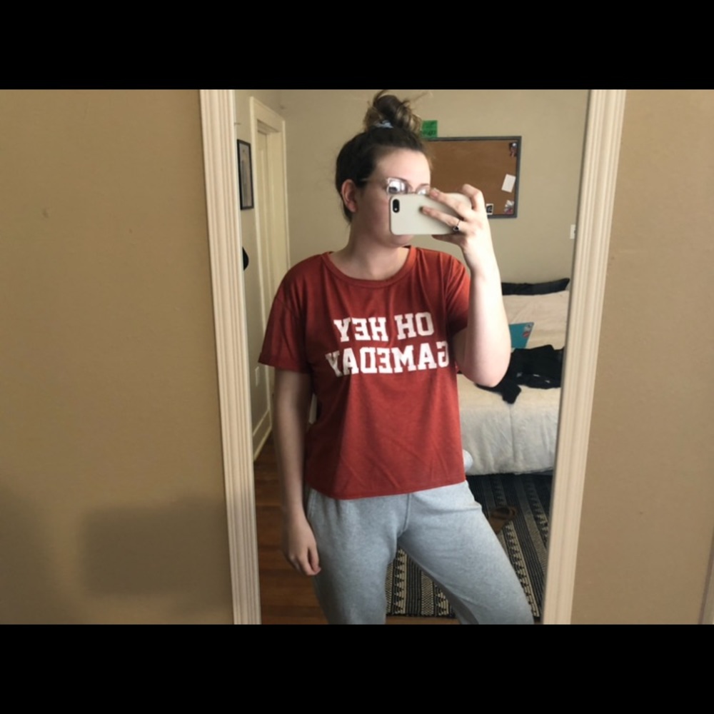 Game day crop top